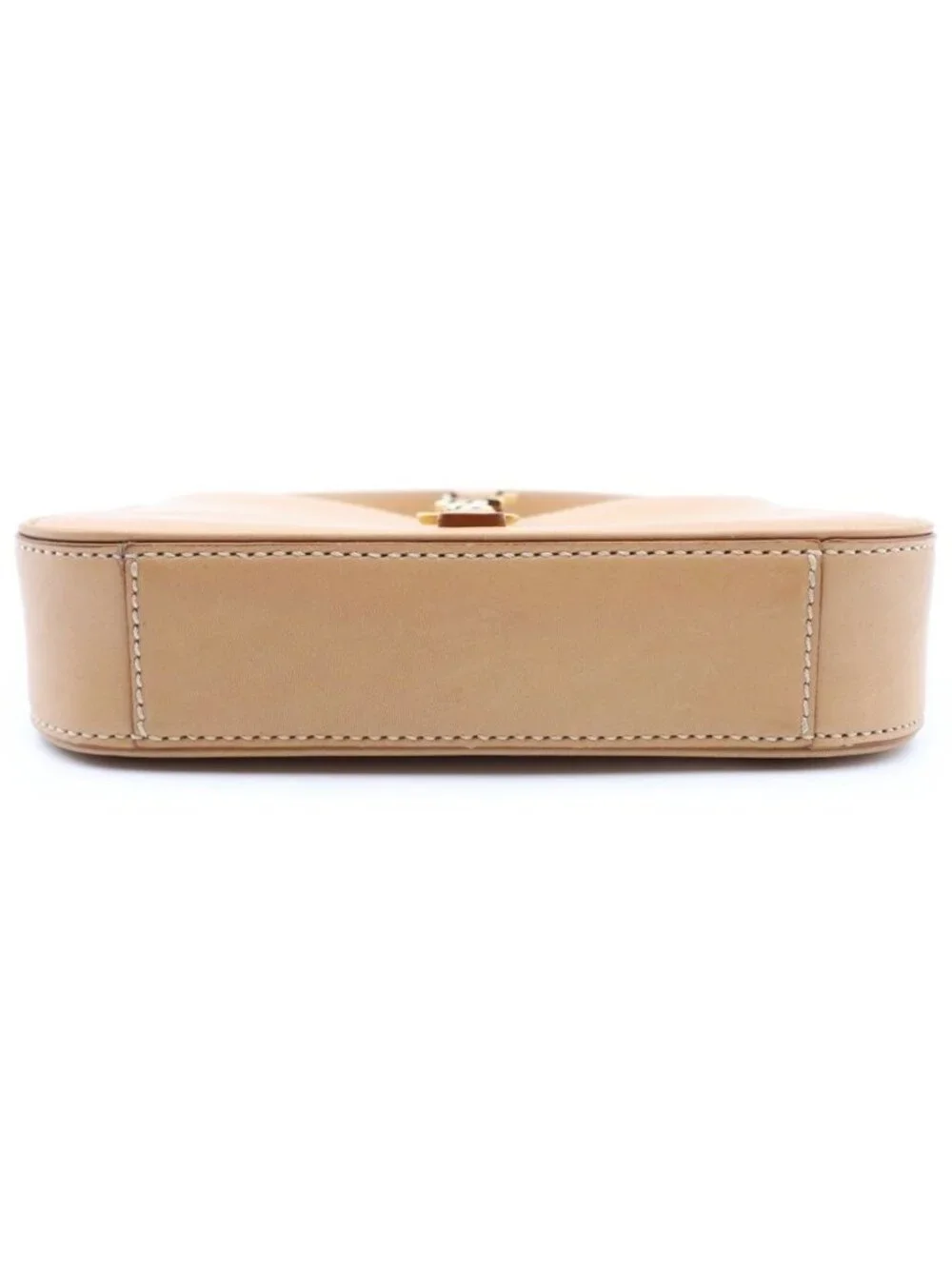 Saint Laurent Paris Mini Hobo Mini Bag Brown Leather Gold